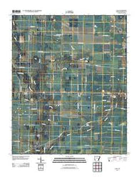 Lexa Arkansas Historical topographic map, 1:24000 scale, 7.5 X 7.5 Minute, Year 2011