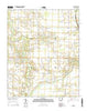 Lexa Arkansas Current topographic map, 1:24000 scale, 7.5 X 7.5 Minute, Year 2014