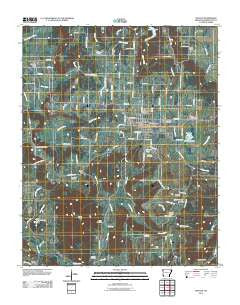 Lincoln Arkansas Historical topographic map, 1:24000 scale, 7.5 X 7.5 Minute, Year 2011