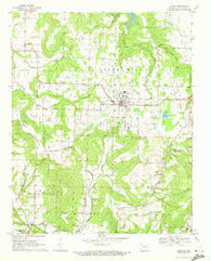 Lincoln Arkansas Historical topographic map, 1:24000 scale, 7.5 X 7.5 Minute, Year 1970