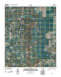 Line Arkansas Historical topographic map, 1:24000 scale, 7.5 X 7.5 Minute, Year 2011