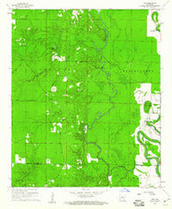 Line Arkansas Historical topographic map, 1:24000 scale, 7.5 X 7.5 Minute, Year 1960