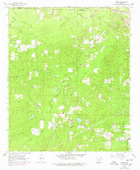 Lisbon Arkansas Historical topographic map, 1:24000 scale, 7.5 X 7.5 Minute, Year 1962