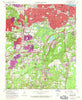 Little Rock Arkansas Historical topographic map, 1:24000 scale, 7.5 X 7.5 Minute, Year 1961