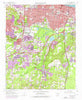 Little Rock Arkansas Historical topographic map, 1:24000 scale, 7.5 X 7.5 Minute, Year 1961