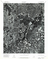 Little Rock Arkansas Historical topographic map, 1:24000 scale, 7.5 X 7.5 Minute, Year 1975