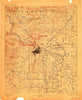 Little Rock Arkansas Historical topographic map, 1:125000 scale, 30 X 30 Minute, Year 1893