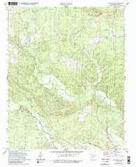 Lonsdale NE Arkansas Historical topographic map, 1:24000 scale, 7.5 X 7.5 Minute, Year 1972