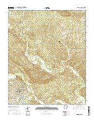Lonsdale NE Arkansas Current topographic map, 1:24000 scale, 7.5 X 7.5 Minute, Year 2014