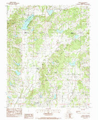 Lorado Arkansas Historical topographic map, 1:24000 scale, 7.5 X 7.5 Minute, Year 1983