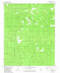 Lost Corner Arkansas Historical topographic map, 1:24000 scale, 7.5 X 7.5 Minute, Year 1980