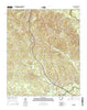 Louann Arkansas Current topographic map, 1:24000 scale, 7.5 X 7.5 Minute, Year 2014