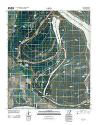 Luna Arkansas Historical topographic map, 1:24000 scale, 7.5 X 7.5 Minute, Year 2011