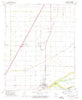 Luxora Arkansas Historical topographic map, 1:24000 scale, 7.5 X 7.5 Minute, Year 1972