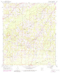 Macedonia Arkansas Historical topographic map, 1:24000 scale, 7.5 X 7.5 Minute, Year 1960