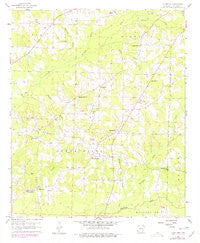 Macedonia Arkansas Historical topographic map, 1:24000 scale, 7.5 X 7.5 Minute, Year 1960
