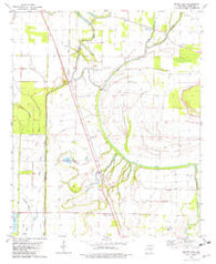 Macon Lake Arkansas Historical topographic map, 1:24000 scale, 7.5 X 7.5 Minute, Year 1981