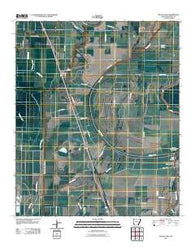 Macon Lake Arkansas Historical topographic map, 1:24000 scale, 7.5 X 7.5 Minute, Year 2011
