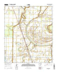 Macon Lake Arkansas Current topographic map, 1:24000 scale, 7.5 X 7.5 Minute, Year 2014