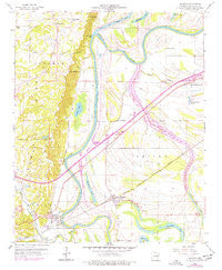 Madison Arkansas Historical topographic map, 1:24000 scale, 7.5 X 7.5 Minute, Year 1960