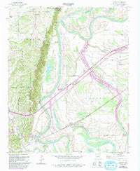 Madison Arkansas Historical topographic map, 1:24000 scale, 7.5 X 7.5 Minute, Year 1960