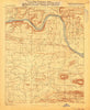 Magazine Mountain #2 Arkansas Historical topographic map, 1:62500 scale, 15 X 15 Minute, Year 1887