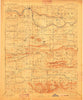 Magazine Mountain Arkansas Historical topographic map, 1:125000 scale, 30 X 30 Minute, Year 1890