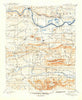 Magazine Mountain Arkansas Historical topographic map, 1:125000 scale, 30 X 30 Minute, Year 1890
