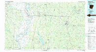 Magnolia Arkansas Historical topographic map, 1:100000 scale, 30 X 60 Minute, Year 1986