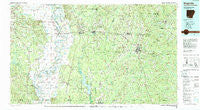Magnolia Arkansas Historical topographic map, 1:100000 scale, 30 X 60 Minute, Year 1986