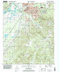 Malvern South Arkansas Historical topographic map, 1:24000 scale, 7.5 X 7.5 Minute, Year 2000