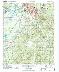 Malvern South Arkansas Historical topographic map, 1:24000 scale, 7.5 X 7.5 Minute, Year 2000