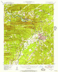Malvern Arkansas Historical topographic map, 1:62500 scale, 15 X 15 Minute, Year 1948