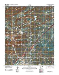 Malvern North Arkansas Historical topographic map, 1:24000 scale, 7.5 X 7.5 Minute, Year 2011