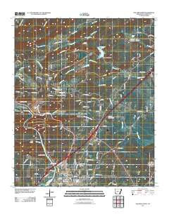 Malvern North Arkansas Historical topographic map, 1:24000 scale, 7.5 X 7.5 Minute, Year 2011