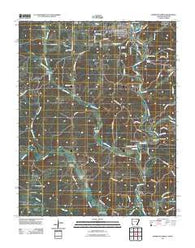 Mammoth Spring Arkansas Historical topographic map, 1:24000 scale, 7.5 X 7.5 Minute, Year 2011