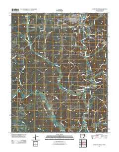 Mammoth Spring Arkansas Historical topographic map, 1:24000 scale, 7.5 X 7.5 Minute, Year 2011