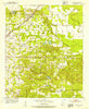 Mandeville Arkansas Historical topographic map, 1:24000 scale, 7.5 X 7.5 Minute, Year 1952