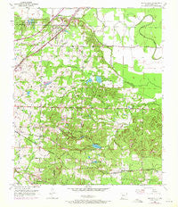 Mandeville Arkansas Historical topographic map, 1:24000 scale, 7.5 X 7.5 Minute, Year 1952