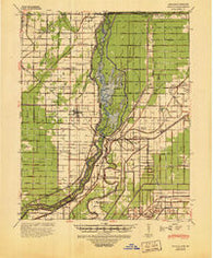 Manila Arkansas Historical topographic map, 1:62500 scale, 15 X 15 Minute, Year 1941