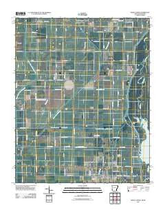 Manila North Arkansas Historical topographic map, 1:24000 scale, 7.5 X 7.5 Minute, Year 2011