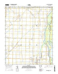 Manila North Arkansas Current topographic map, 1:24000 scale, 7.5 X 7.5 Minute, Year 2014