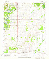 Manson Arkansas Historical topographic map, 1:24000 scale, 7.5 X 7.5 Minute, Year 1965