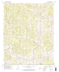 Marble Arkansas Historical topographic map, 1:24000 scale, 7.5 X 7.5 Minute, Year 1973