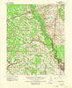 Marianna Arkansas Historical topographic map, 1:62500 scale, 15 X 15 Minute, Year 1940