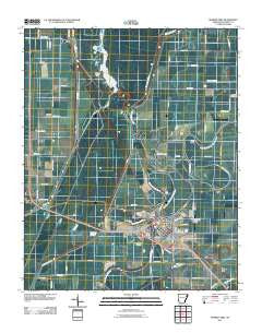 Marked Tree Arkansas Historical topographic map, 1:24000 scale, 7.5 X 7.5 Minute, Year 2011