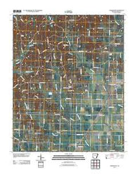 Marmaduke Arkansas Historical topographic map, 1:24000 scale, 7.5 X 7.5 Minute, Year 2011