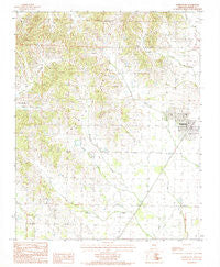 Marmaduke Arkansas Historical topographic map, 1:24000 scale, 7.5 X 7.5 Minute, Year 1984