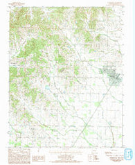 Marmaduke Arkansas Historical topographic map, 1:24000 scale, 7.5 X 7.5 Minute, Year 1984