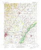Marmaduke Arkansas Historical topographic map, 1:62500 scale, 15 X 15 Minute, Year 1958